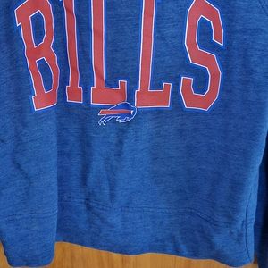 Women's Buffalo Bills sweatshirt.